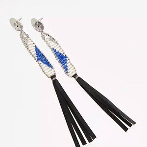 Free People Long Way Earrings NEW